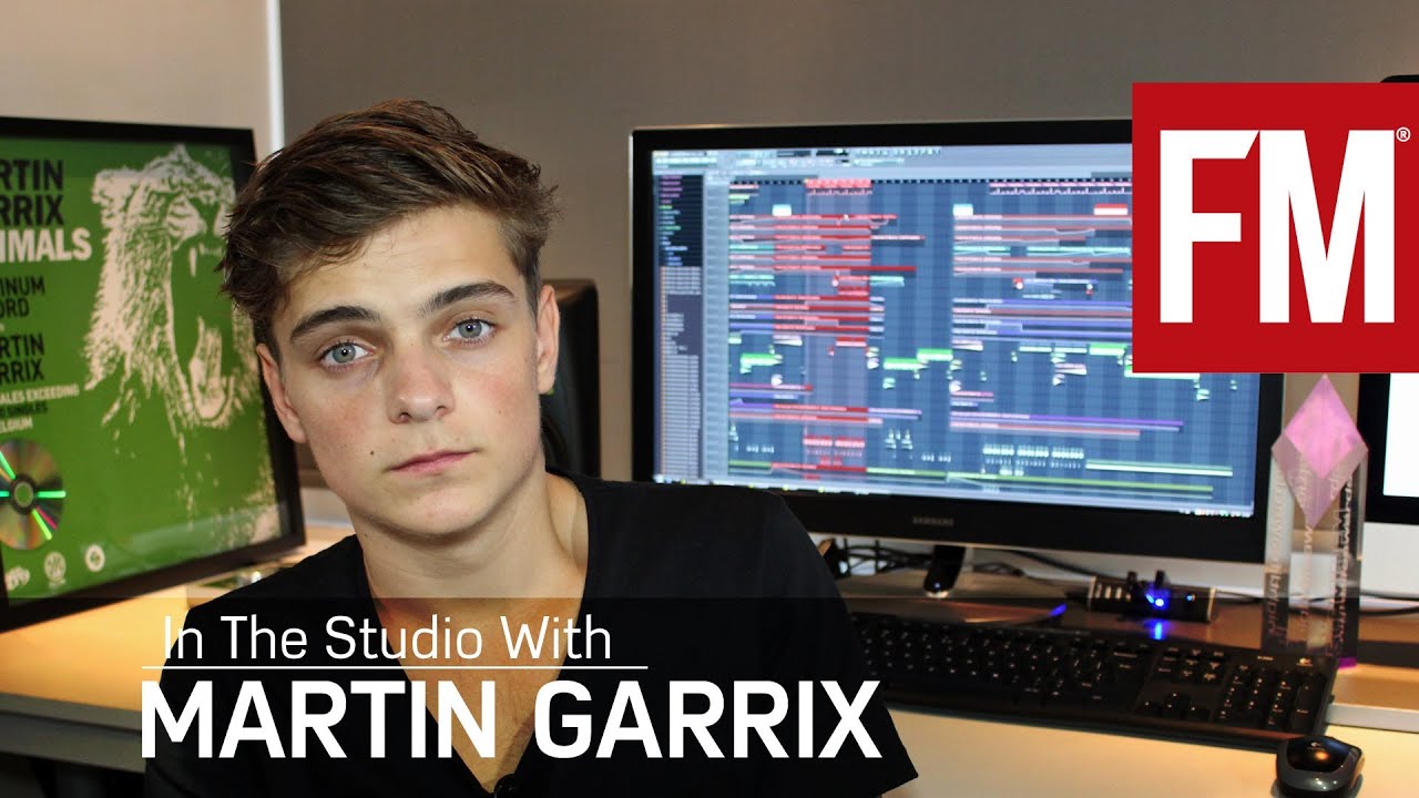 Martin Garrix Home Studio